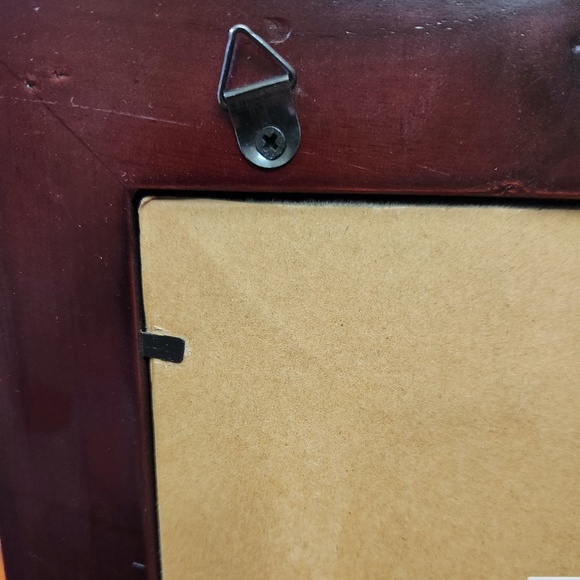 Country Farm House Framed  Wall Art Fabric Embroidered  Cow - Picture 5 of 6